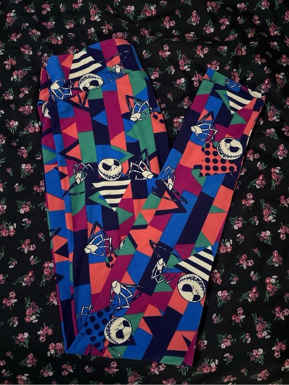 Lularoe Nightmare before Christmas Leggings